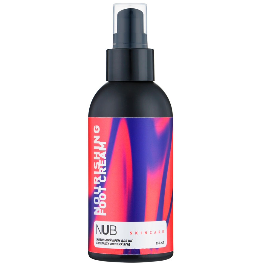 NUB Foot Care Cream Nourishing Wild Berries - nourishing foot cream, 150 ml