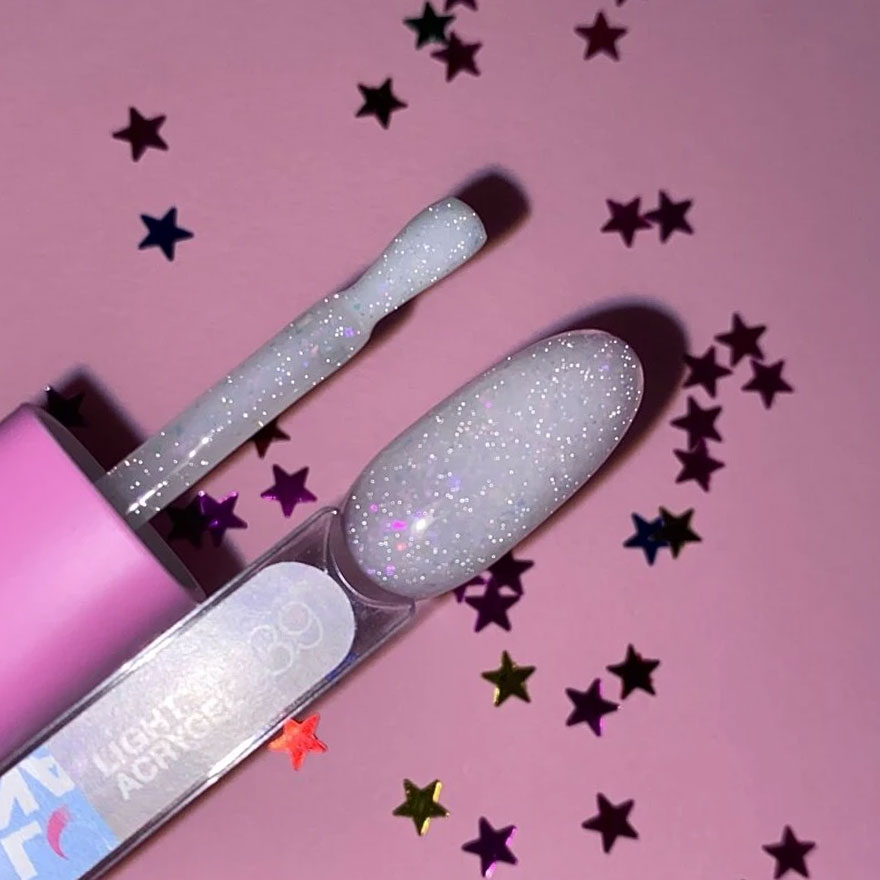 LUNA Гель жидкий светоотражающий Light Acrygel №39, 13 мл LUNA Гель жидкий светоотражающий Light Acrygel №39, 13 мл