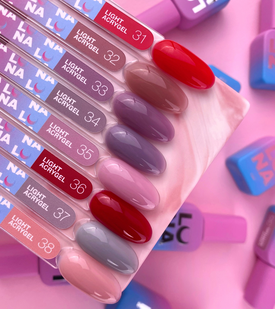 LUNA Гель жидкий Light Acrygel №38, 13 мл LUNA Гель жидкий Light Acrygel №38, 13 мл