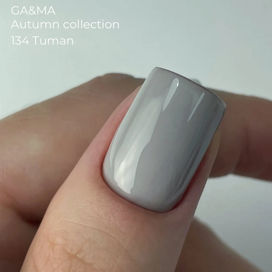 GA&MA Gel polish Autumn collection 134 Fog recommended by @vakula_nails, 10 ml GA&MA Gel polish Autumn collection 134 Fog recommended by @vakula_nails, 10 ml