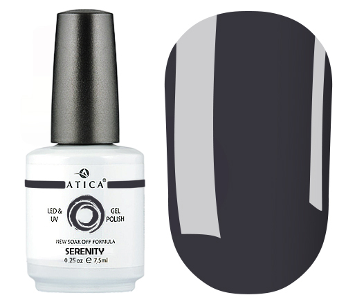 Atica Serenity GPM30 gel-varnish (wet asphalt, enamel), 7.5 ml