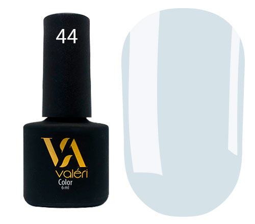 Valeri Gel nail polish 044 (cool light blue, enamel), 6 ml