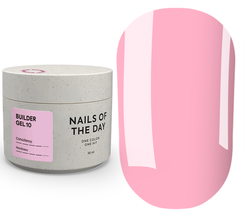 Nails Of The Day Гель для нігтів Builder gel 10, 30 мл