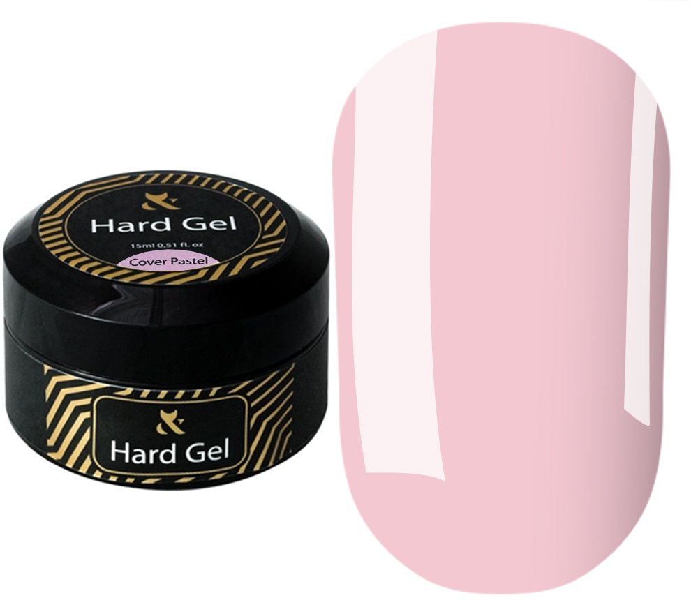 F.O.X Nail Gel Hard gel Cover Pastel, 15 ml