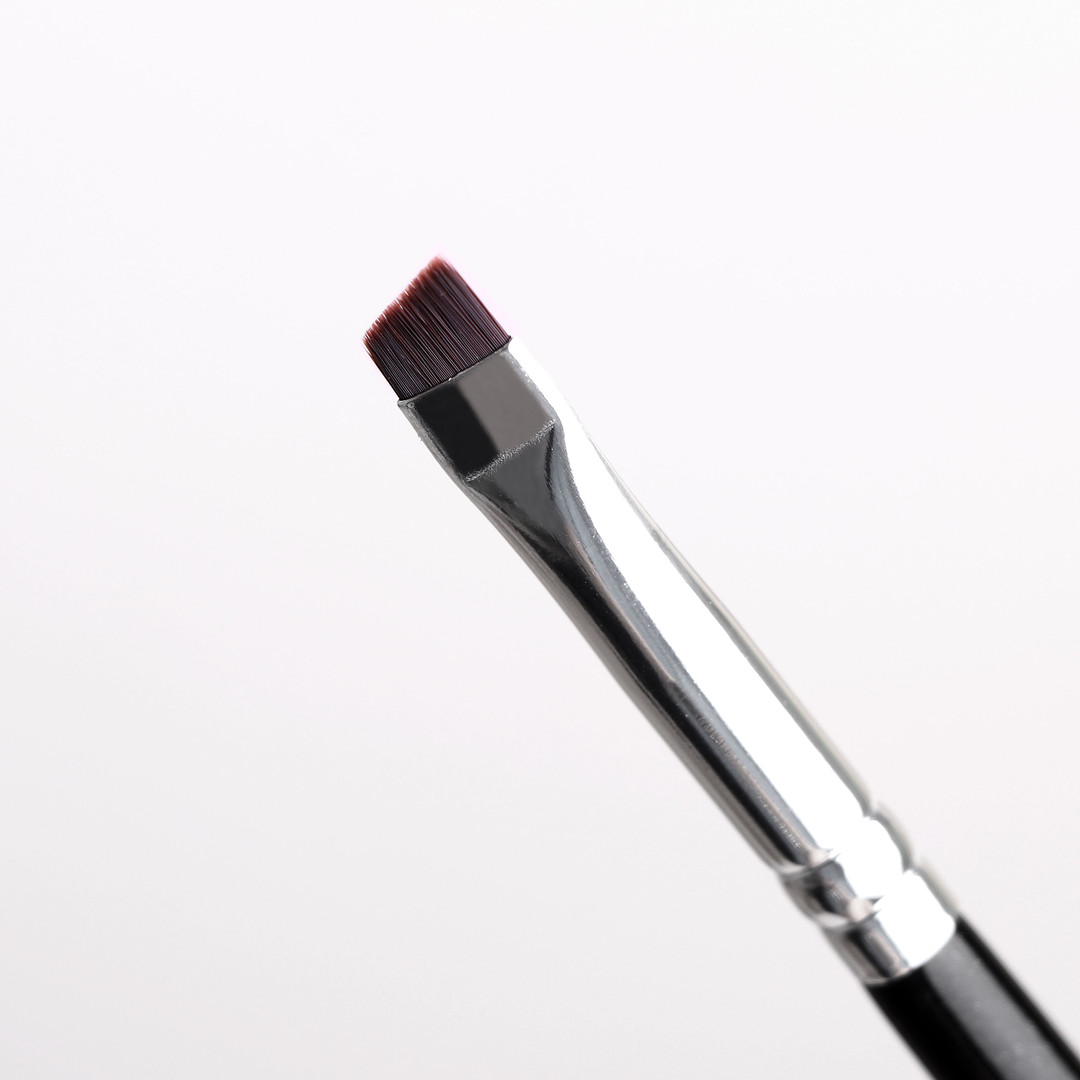 BEILI Makeup Brush BA18, for eyebrows, double-sided, bristle - synthetic