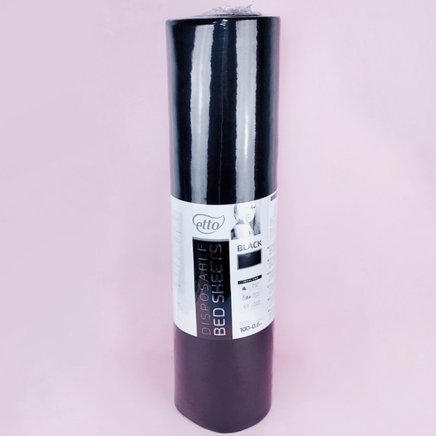 ETTO Простирадло Black Collection зі спанбонду 0,6х100 м (1 рул)