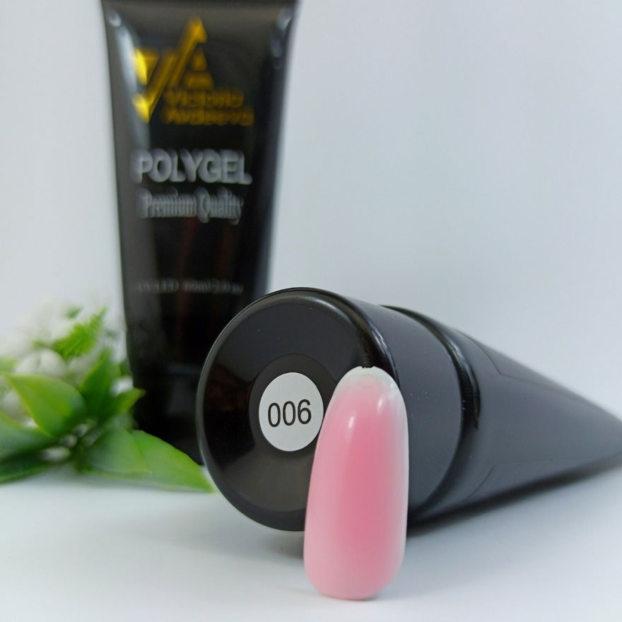 Victoria Avdeeva Гель для ногтей Polygel Pink, 60 мл