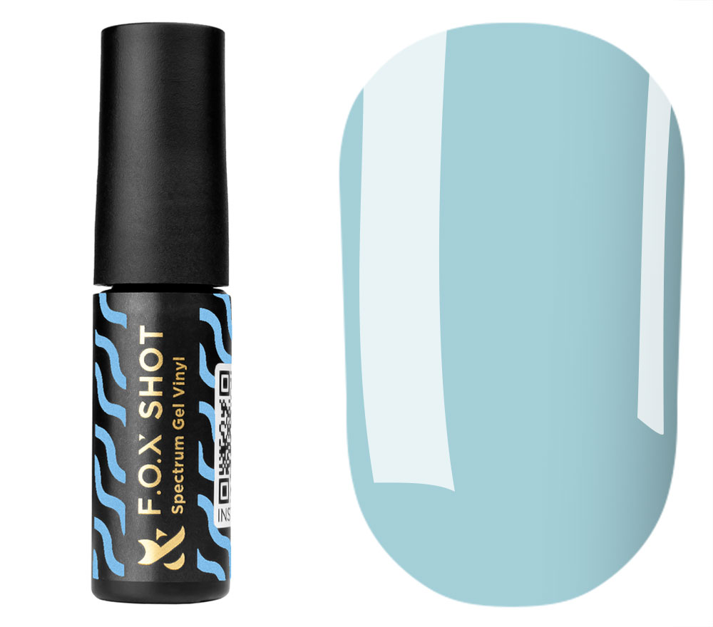 FOX SHOT Spectrum gel varnish No. 058 (heavenly, enamel), 5 ml