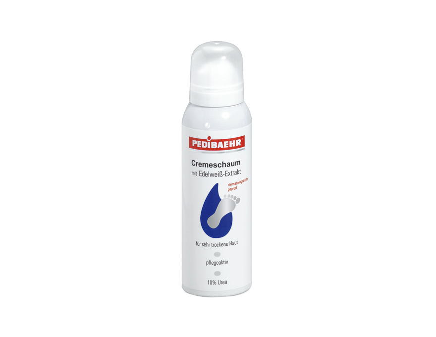 BAEHR Cremeshaum mit Edelweiss-Extrakt foot cream with edelweiss extract and urea, 125 ml
