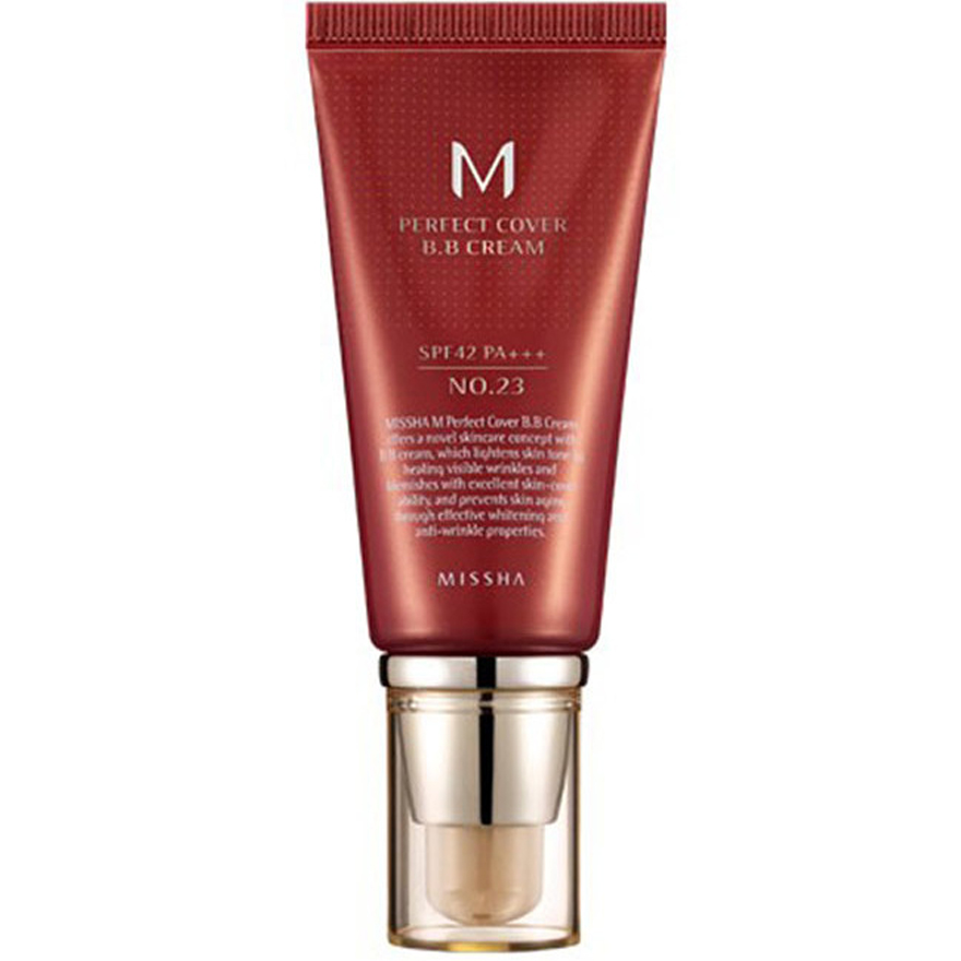 MISSHA M Perfect Cover BB Cream (SPF42 PA++), №23 (натуральный беж), 50 мл