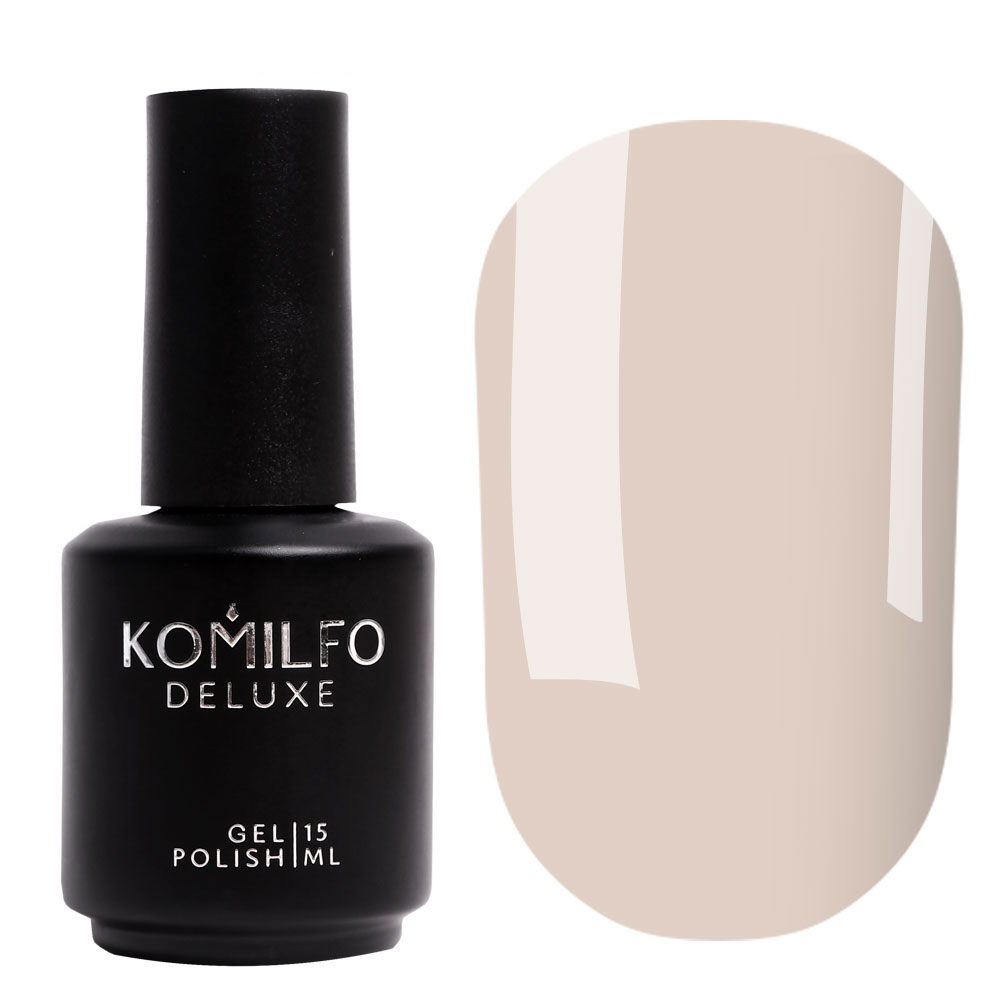 Gel polish Komilfo Deluxe Series D312 (frosty haze, enamel), 15 ml.
