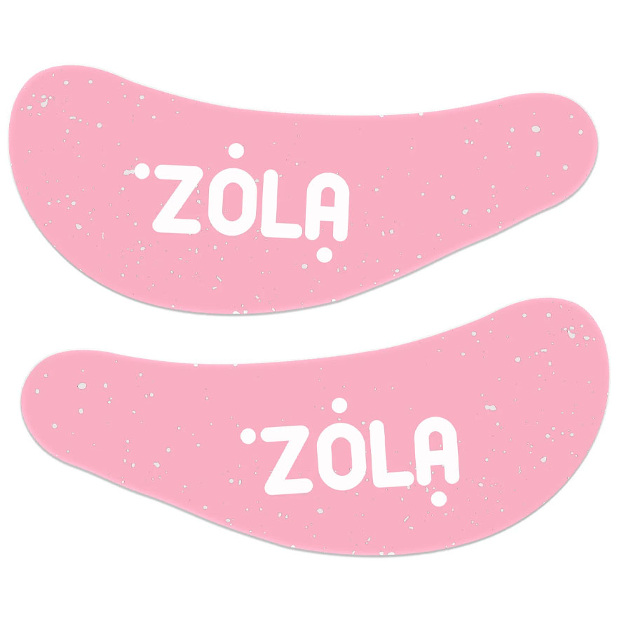 ZOLA Патчи многоразовые силиконовые для глаз Reusable Silicone Eye Patches - розовые, 1 пара