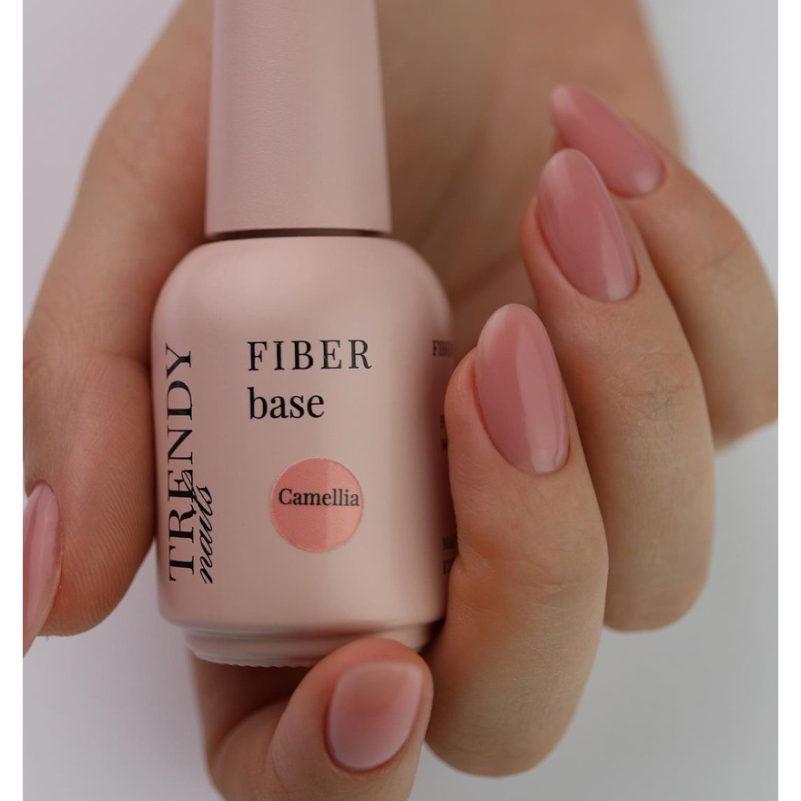 Trendy nails Base Fiber Camellia, 15 ml Trendy nails Base Fiber Camellia, 15 ml