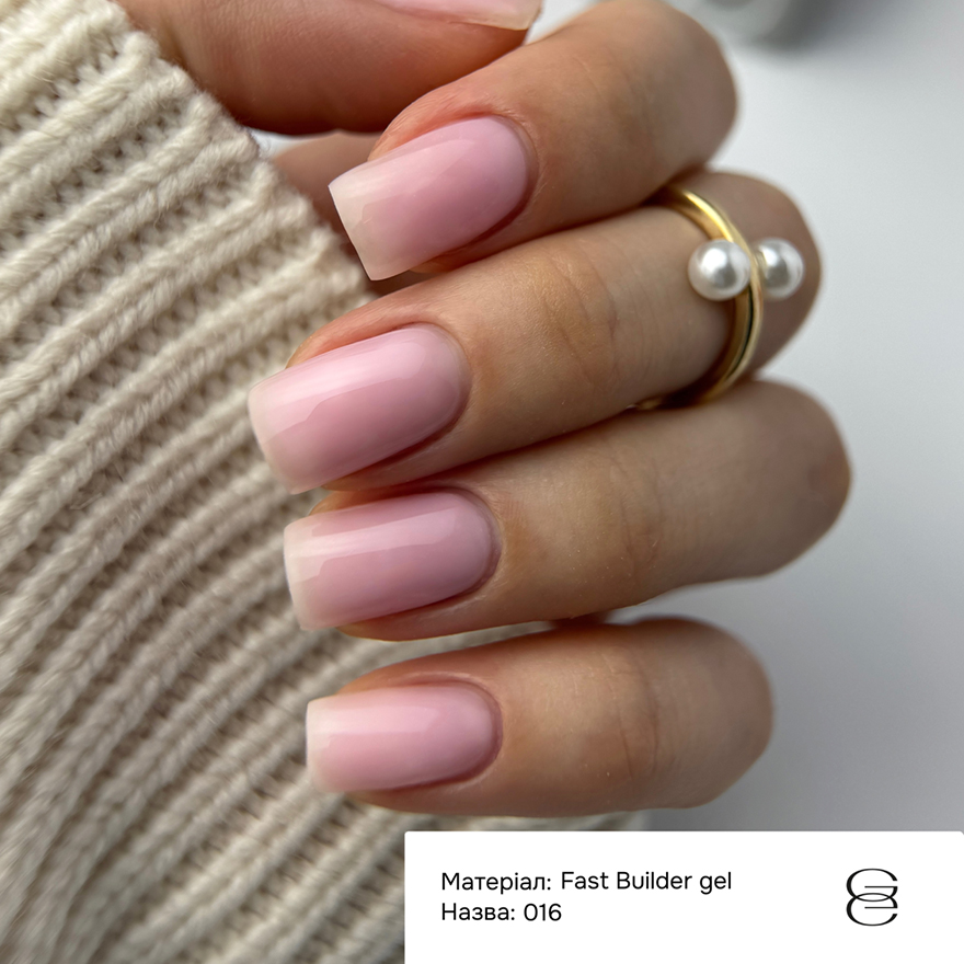  GÉMELY ex GA&MA Гель для ногтей Fast Builder gel 016, 15 мл