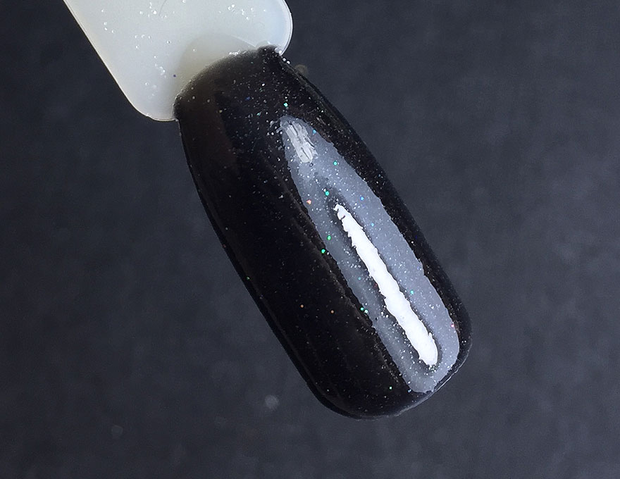 Komilfo блесточки 022, размер 0,1 мм, (белые, серебристые), 2,5 г