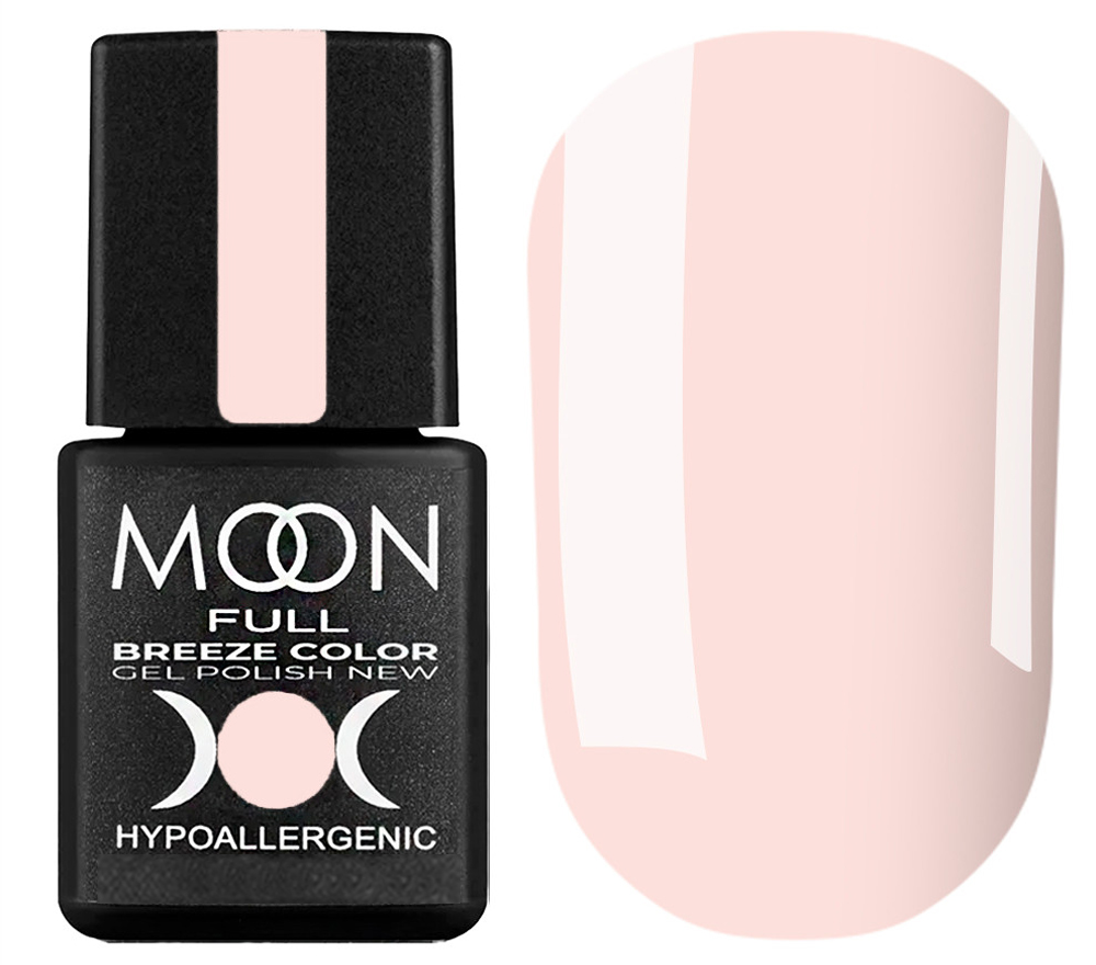 Moon Full Breeze color gel-varnish No. 403 (powdery pink, translucent), 8 ml