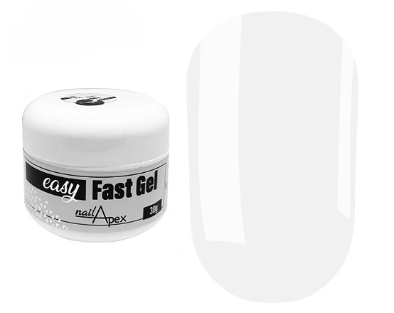 NailApex Easy Fast Gel Жидкий гель №1 прозрачный, 30 мл