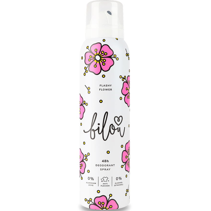 Bilou Deodorant - Flashy Flower spray, 150 ml