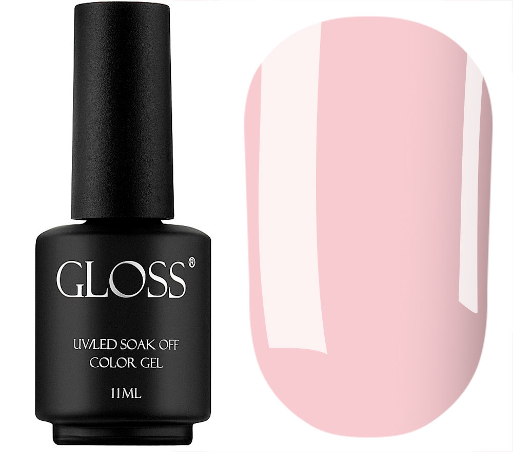 Гель-лак GLOSS 116 (рожево-молочний), 11 мл