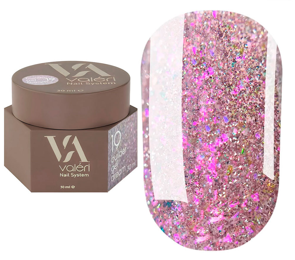 Valeri Гель для нігтів Builder Gel Dream №19, 30 мл