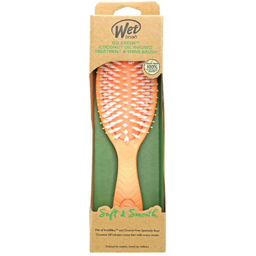 WET BRUSH Hair brush GO GREEN Treatment - Coconut Oil