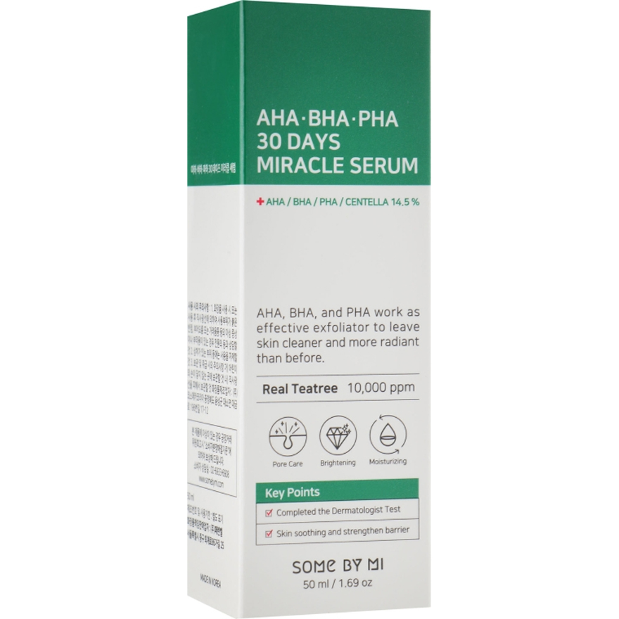 Some By Mi AHA-BHA-PHA 30 Days Miracle Serum - Serum for problem skin, 50 ml