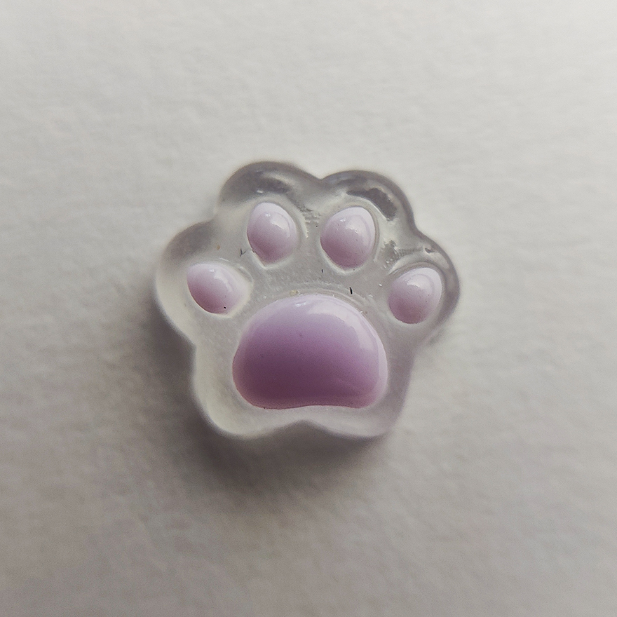 Декор для ногтей Paws, 9 х 9 мм , 1 шт в уп