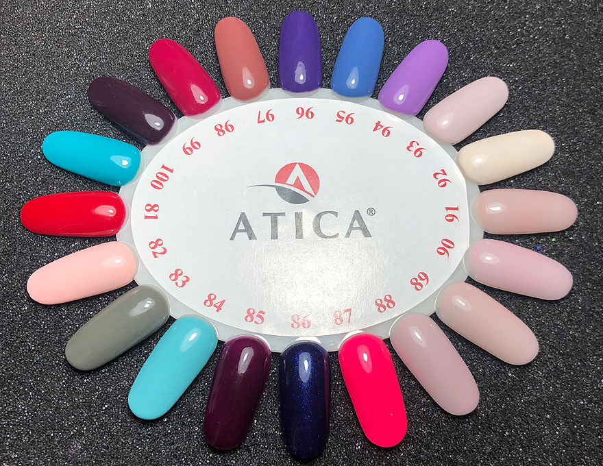 Gel polish Atica GPM087 Fusion Pink, 15 ml