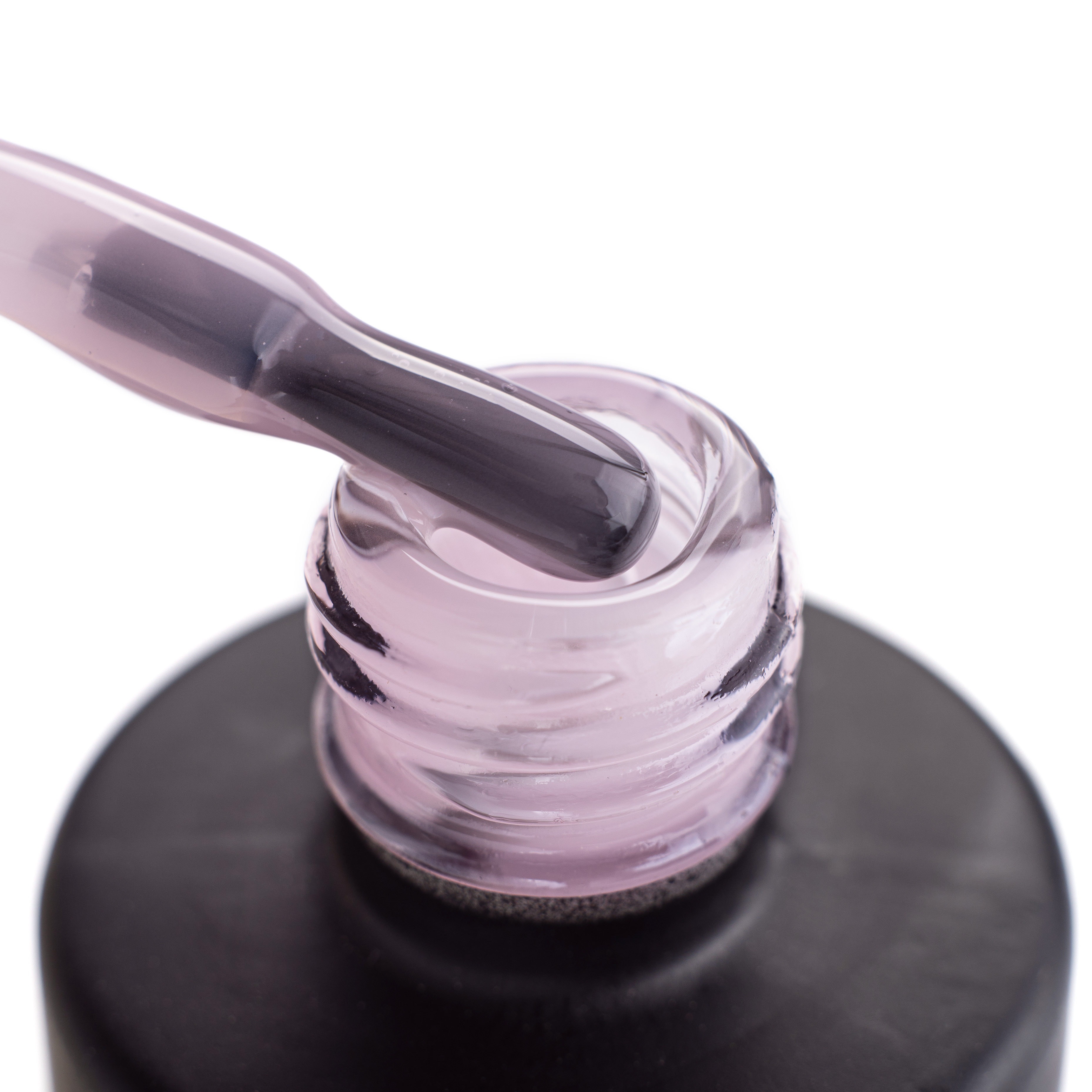 Komilfo Bottle Gel Milky Pink with brush, 15 ml