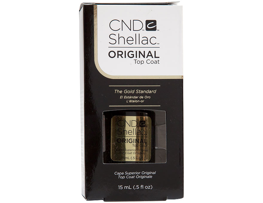 CND Shellac Top Coat Fixer for gel polish, 15 ml