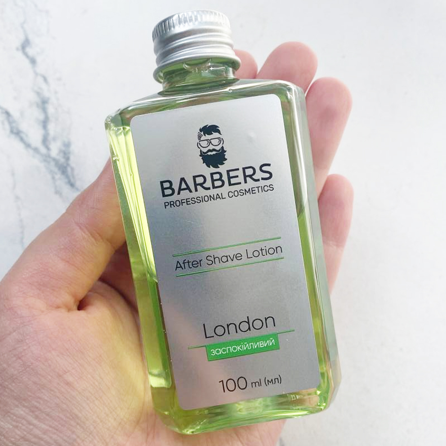 BARBERS Лосьйон заспокійливий після гоління London, 100 мл