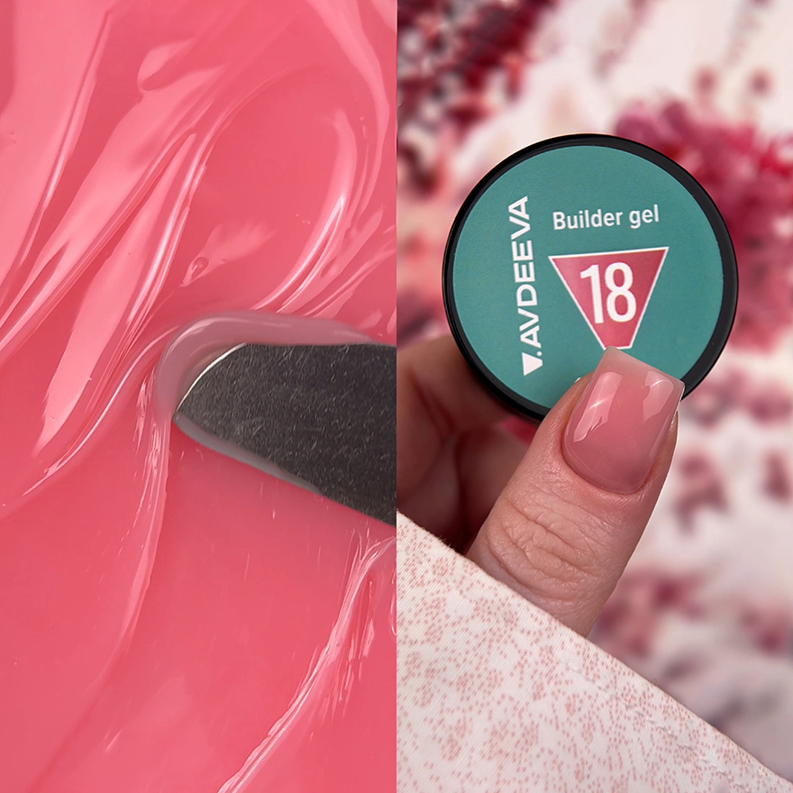 Victoria Avdeeva Гель для нігтів Builder Gel №18, 15 мл Victoria Avdeeva Гель для нігтів Builder Gel №18, 15 мл
