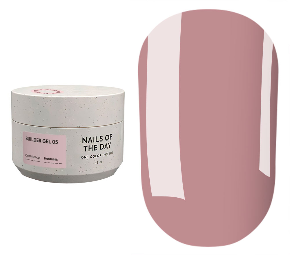 Nails Of The Day Гель для нігтів Builder gel 05, 15 мл