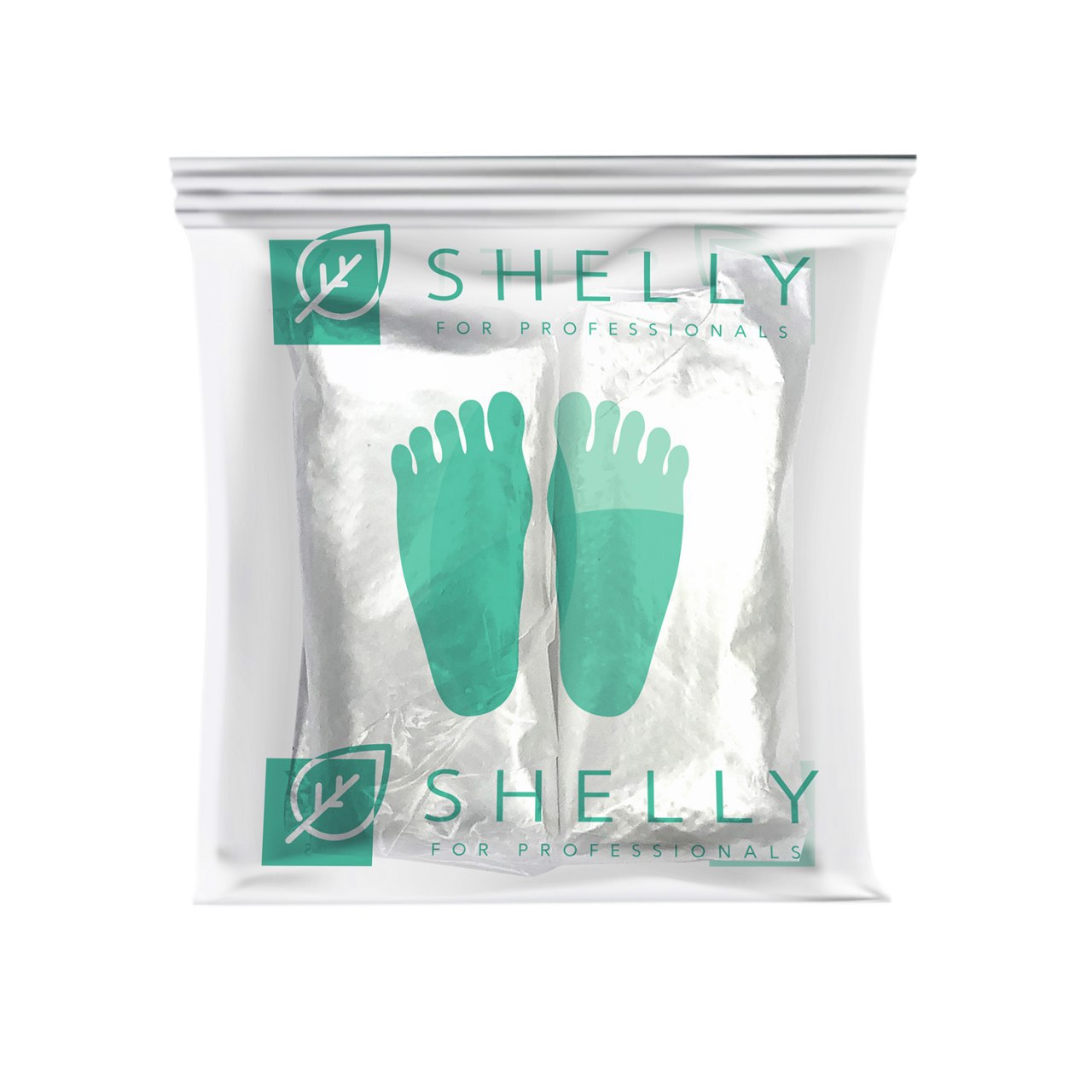 Shelly Pedicure Socks Set with Emulsion, 10 Pairs