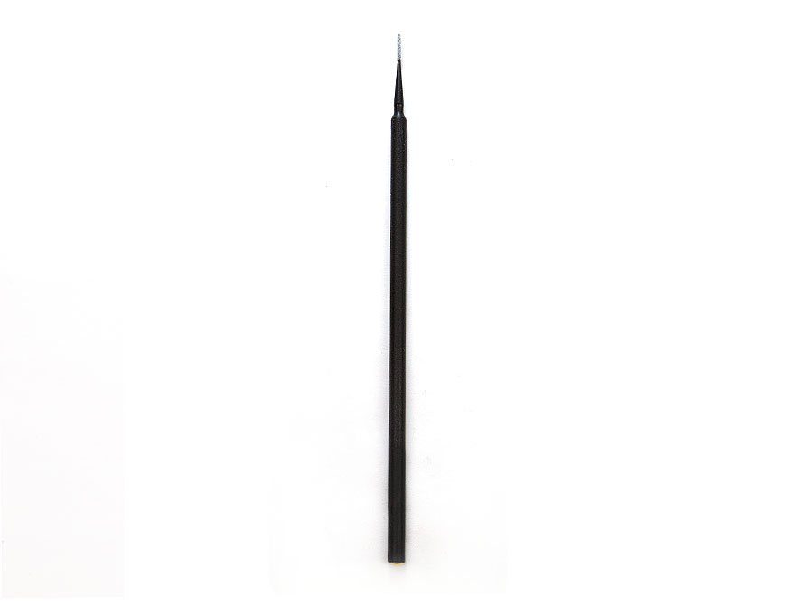 Black microbrushes, 100 pcs