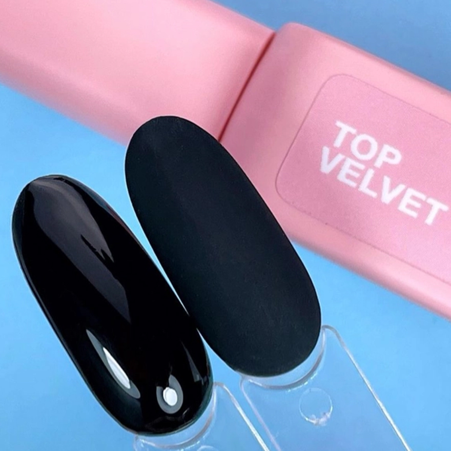 LUNA Топ матовый без липкого слоя Top Velvet, 13 мл