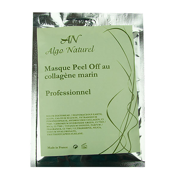 Algo Naturel alginate mask with hyaluronic acid and marine collagen, 25 g