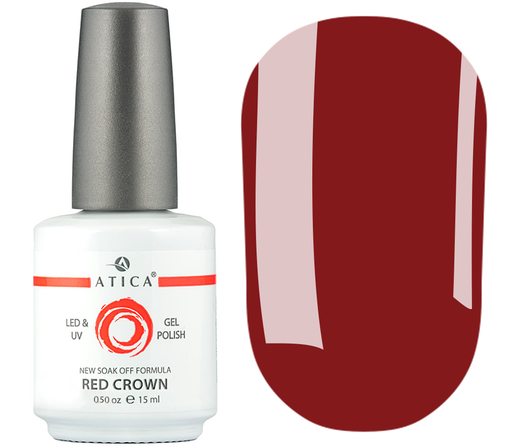 Гель-лак Atica GPM010 Red Crown, 15 мл