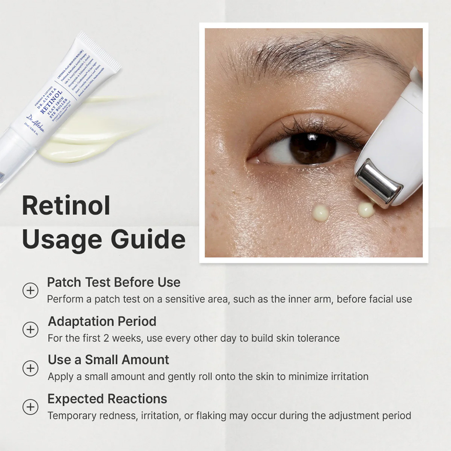 Dr. Althea Pro Lab Крем под глаза с ретинолом и пептидами Retinol Flat Iron Eye Roller, 25 мл