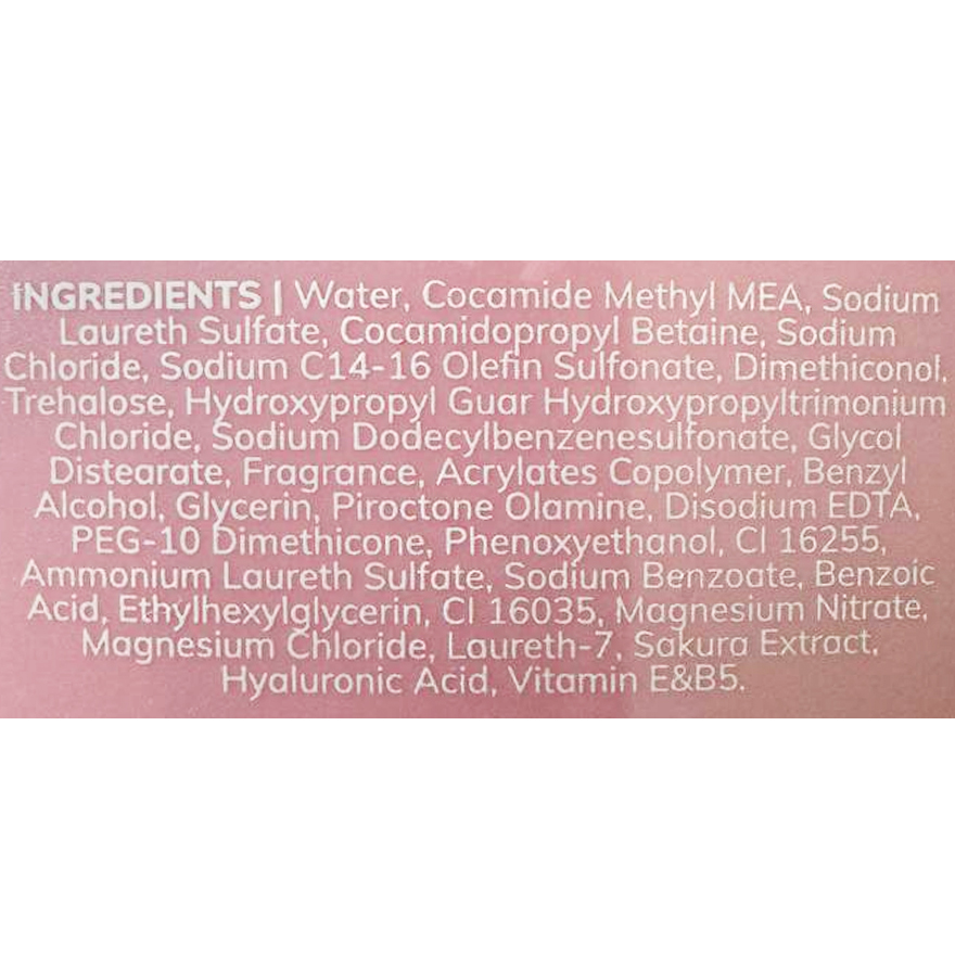 BOGENIA Шампунь для волосся Sakura Shampoo, 450 мл