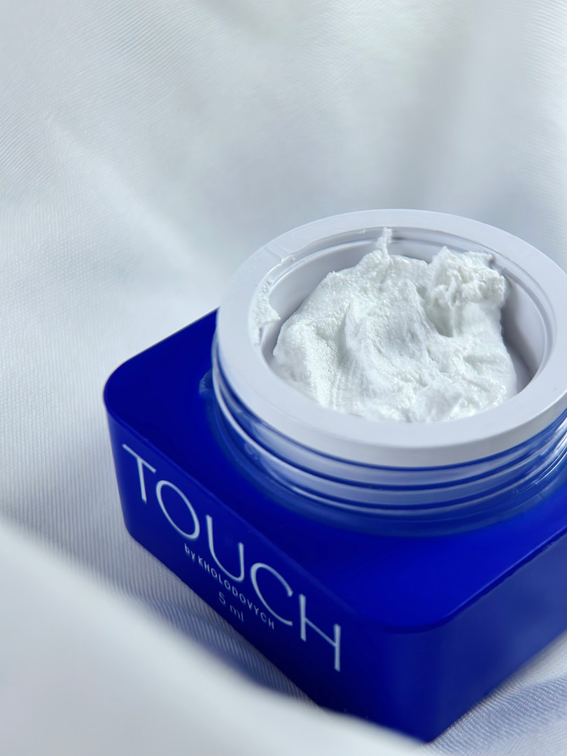 Touch гель для 3D дизайну Gypsum Gel white, 5 мл