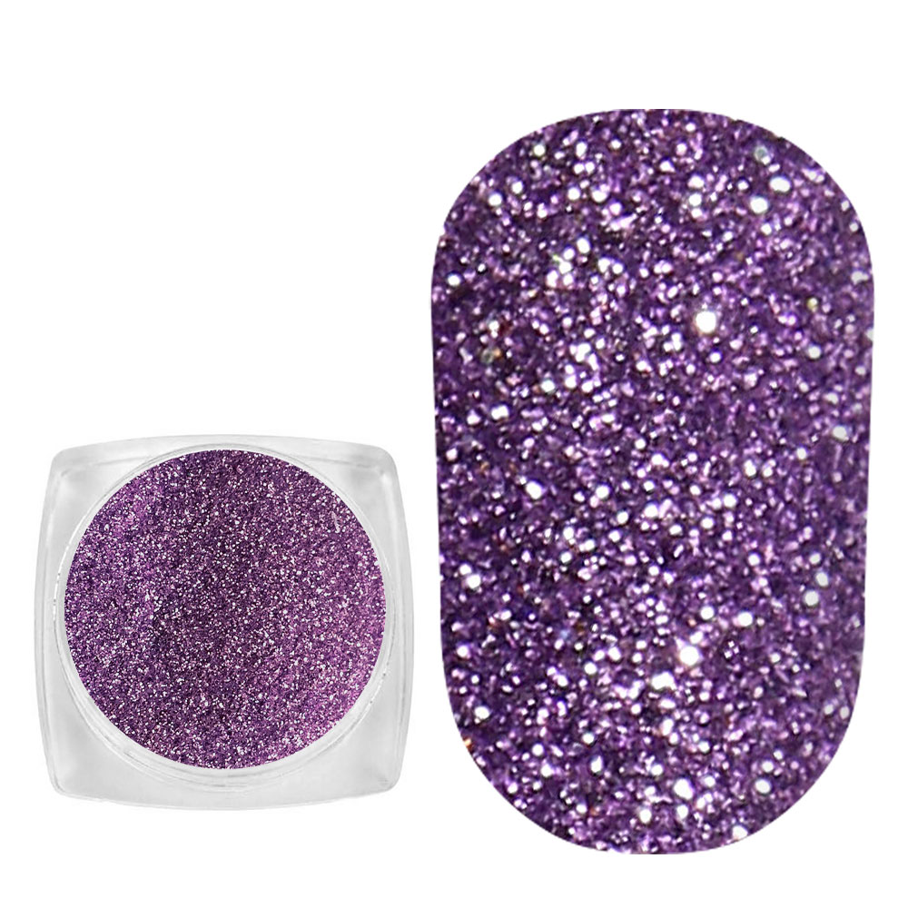 Komilfo sequins Solvent Resistance Series 407, size 0.1 mm, 2.5 g Komilfo sequins Solvent Resistance Series 407, size 0.1 mm, 2.5 g