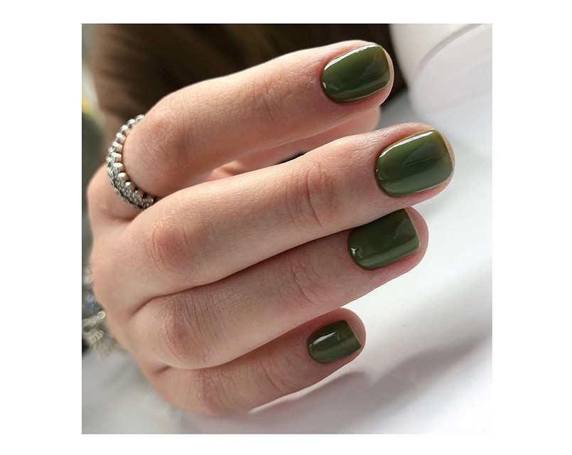 FOX gel varnish No. 186 (olive, enamel), 7 ml