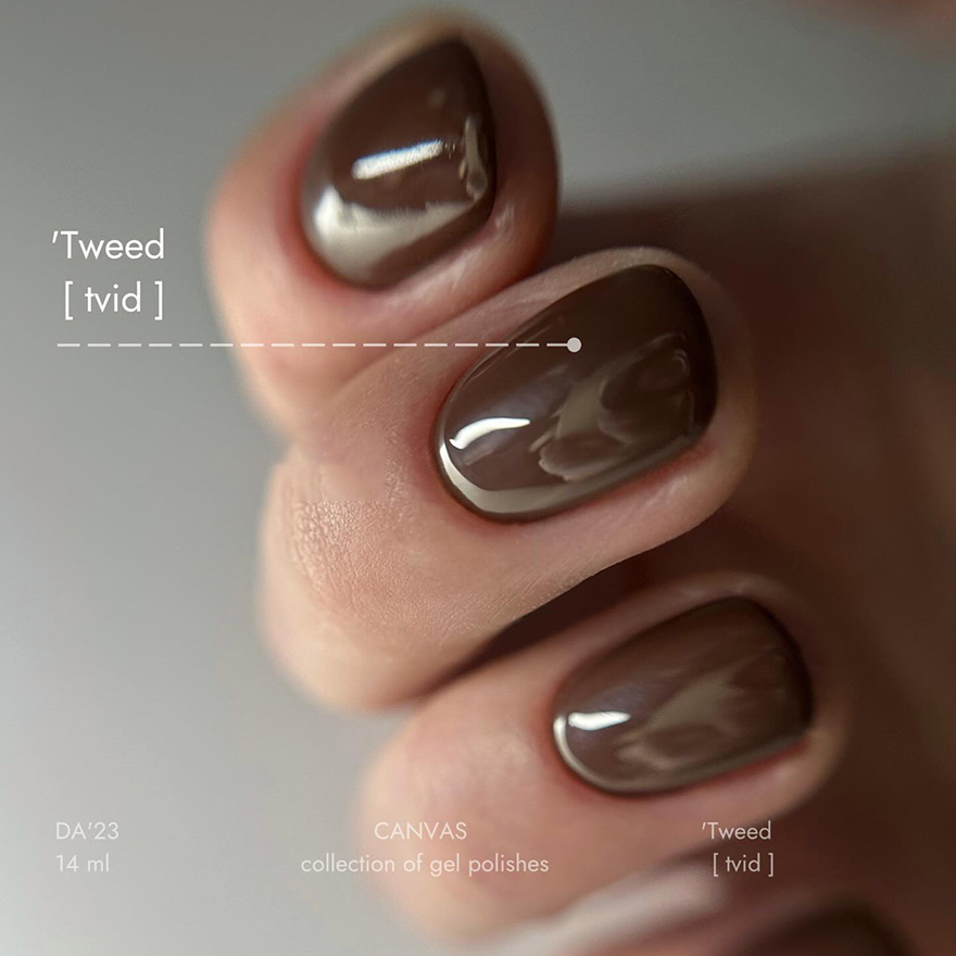 DA_23 Гель-лак Tweed [tvid] твід, 14 мл
