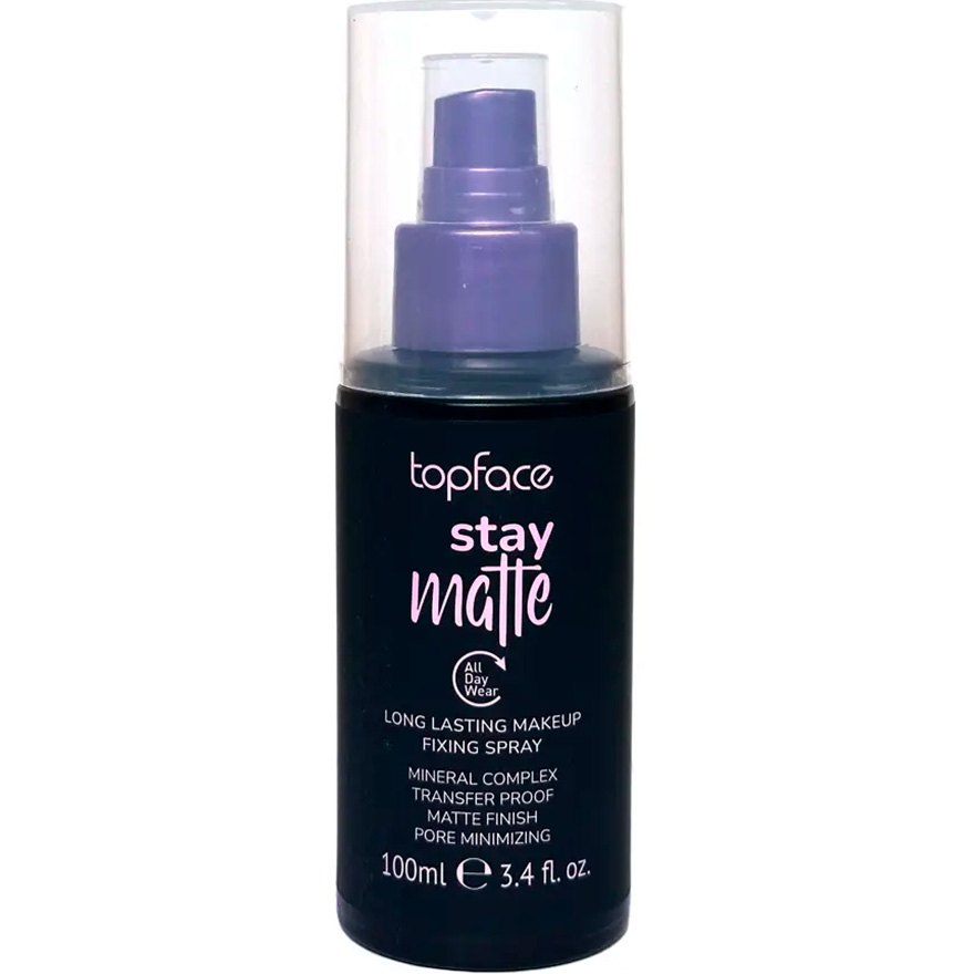 TopFace Спрей-фиксатор "Stay Matte", 100 мл
