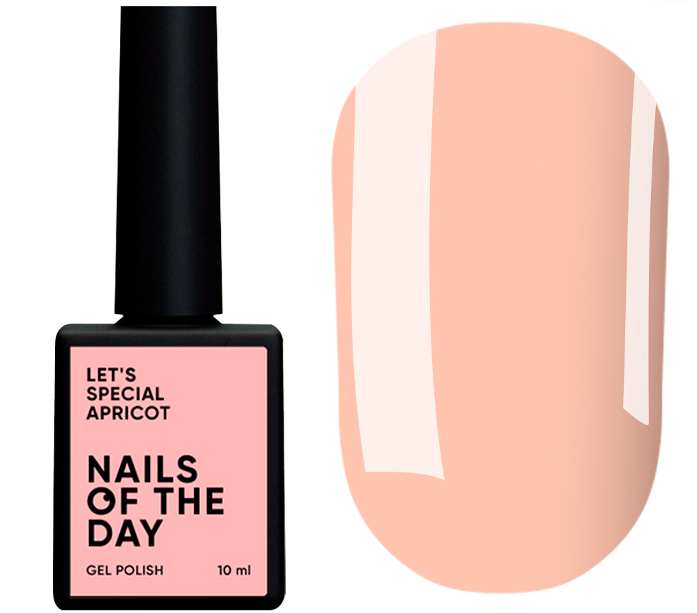 Nails Of The Day Гель-лак Let's special Apricot, 10 мл Nails Of The Day Гель-лак Let's special Apricot, 10 мл