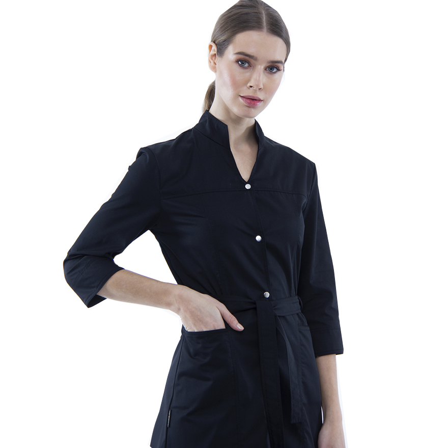 Bathrobe 102, black, rozmir 44
