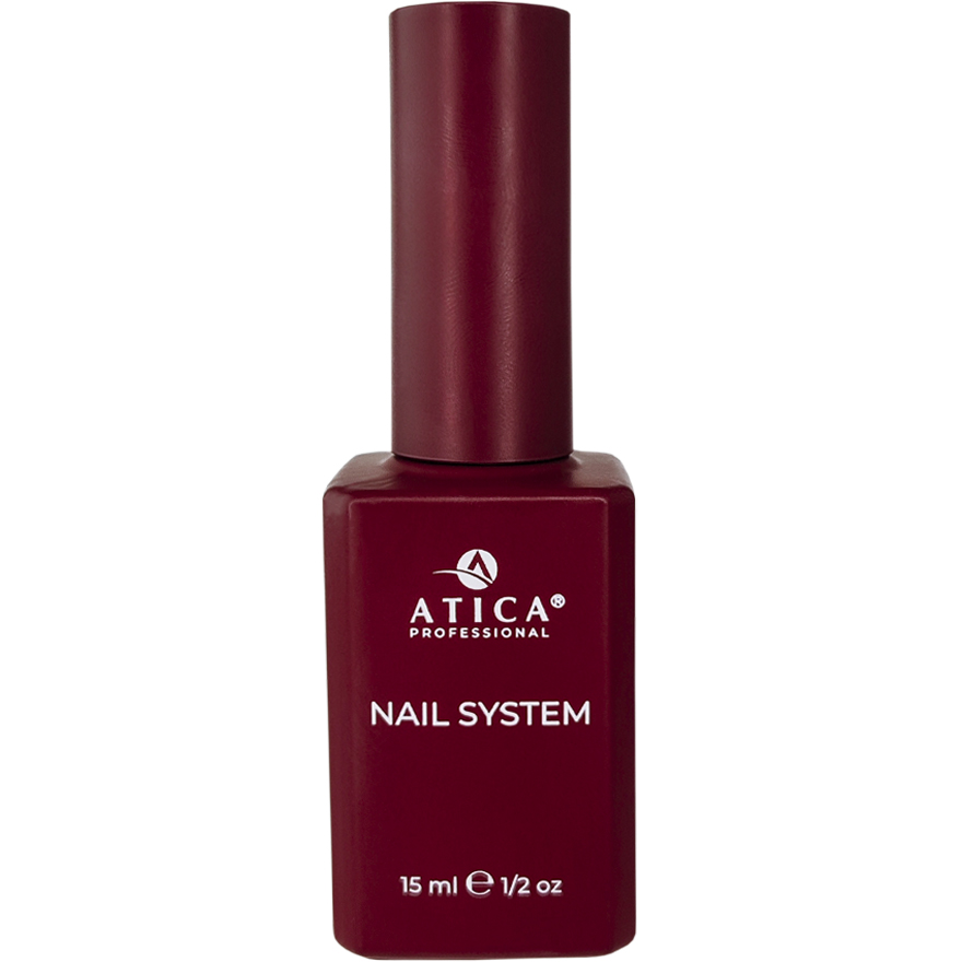Atica rubber base for gel polish, 15 ml