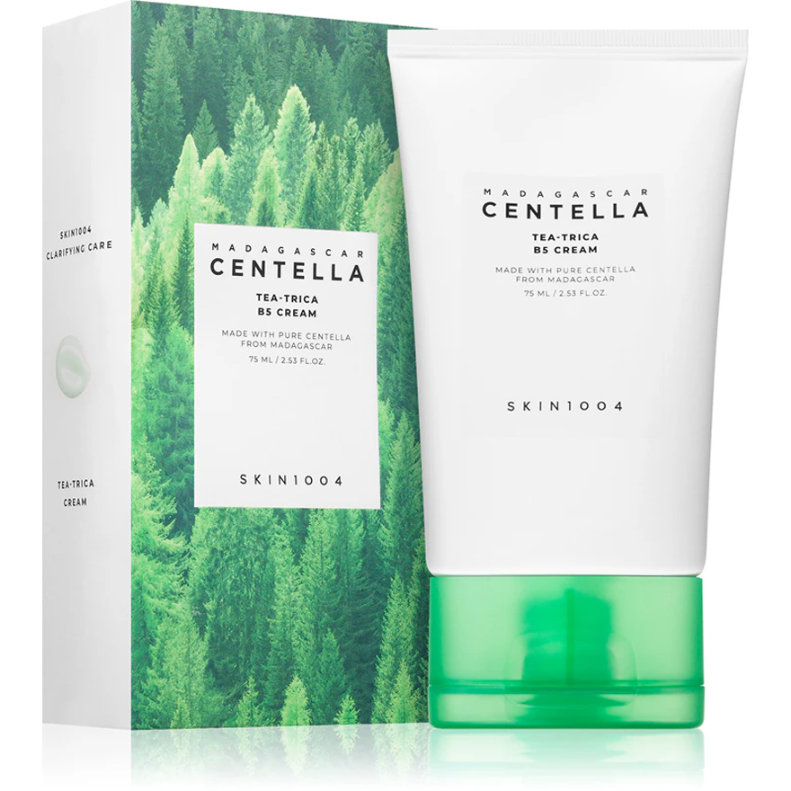 SKIN1004 Крем для лица с чайным деревом Madagascar Centella Tea-Trica B5 Cream, 75 мл
