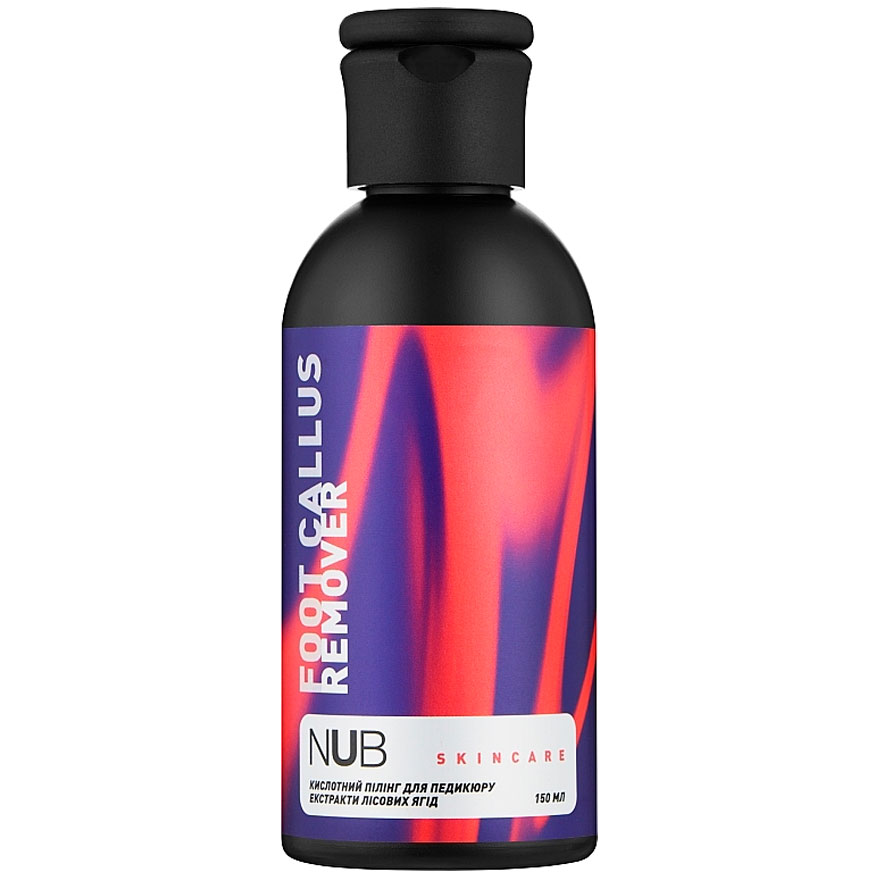 Кислотный пилинг для педикюра NUB Foot Care Callus Remover Wild Berries, 150 мл